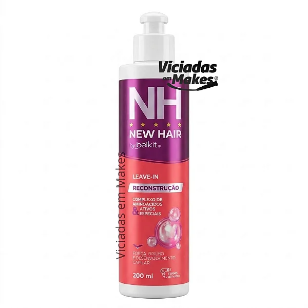 Leave-in New Hair Belkit 200ml Reconstrutor