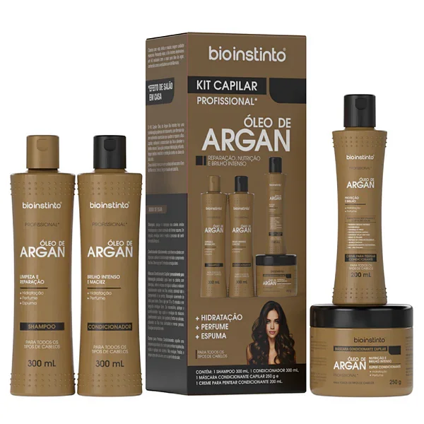 Kit Capilar Bio Instinto Argan