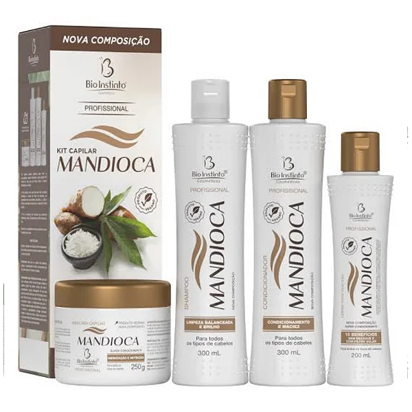 Kit Capilar Bio Instinto Mandioca