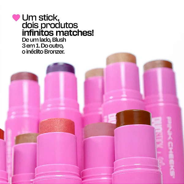 Blush Duo Pink Cheeks FPS 98 Stick
