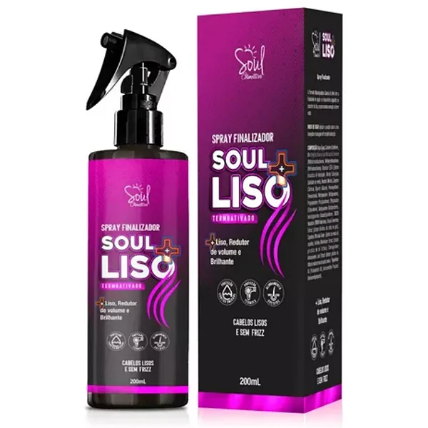 Spray Finalizador Soul Liso 200ml