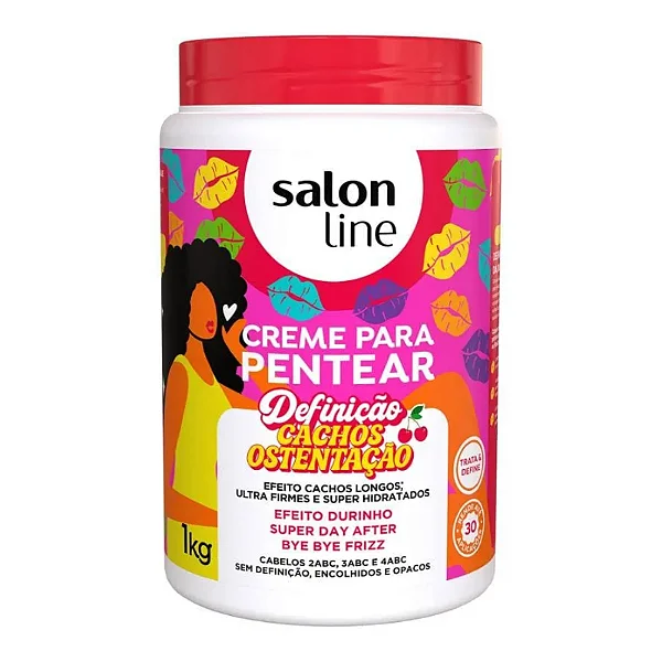 Creme de Pentear Salon Line 1kg Cachos Definidos