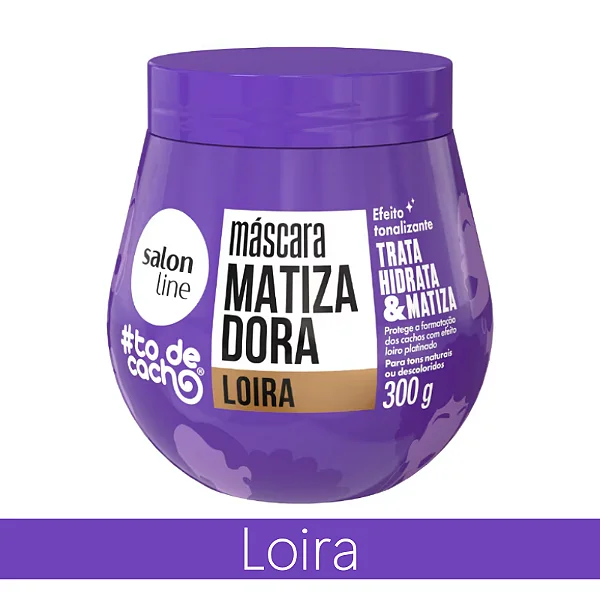 Máscara Matizadora Salon Line 300g Loira