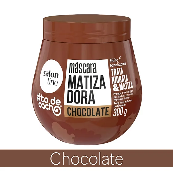 Máscara Matizadora Salon Line 300g Chocolate