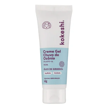 Creme Gel Chuva de Ozônio Óleo de girassol Kokeshi 45g