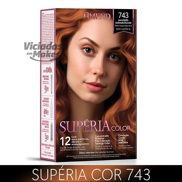 Coloração Amend Supéria Cor 743