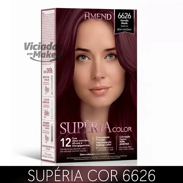 Coloração Amend Supéria Cor 6626