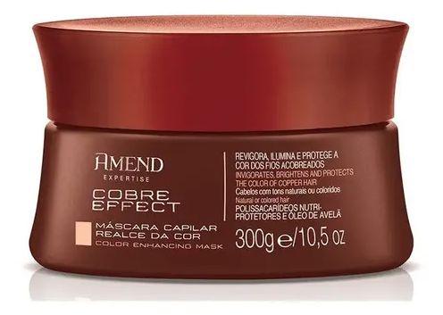 Máscara Matizadora Cobre Effect Amend 300g
