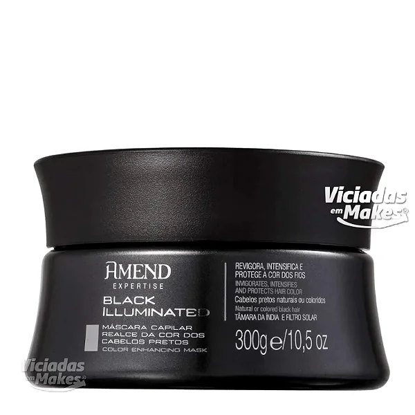Máscara Matizadora Black Illuminated Amend 300g