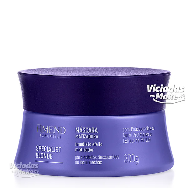 Máscara Matizadora Specialist Blonde Amend 300g