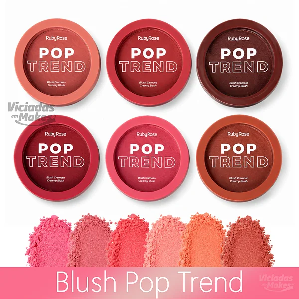 Blush Cremoso Pop Trend Ruby Rose 7g