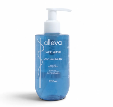 Sabonete Demaquilante Ácido Hialuronico Alleva 200ml