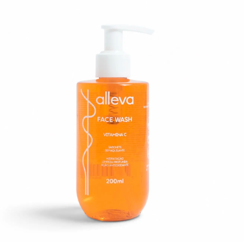 Sabonete Demaquilante Vitamina C Alleva 200ml