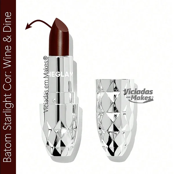 Batom Wine Dine Sheglam 3.5g