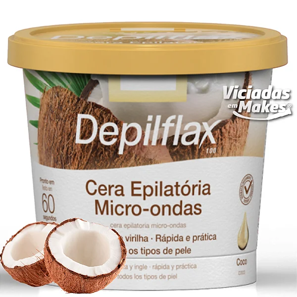 Cera Coco Epilatoria Microondas Depilflax 100g