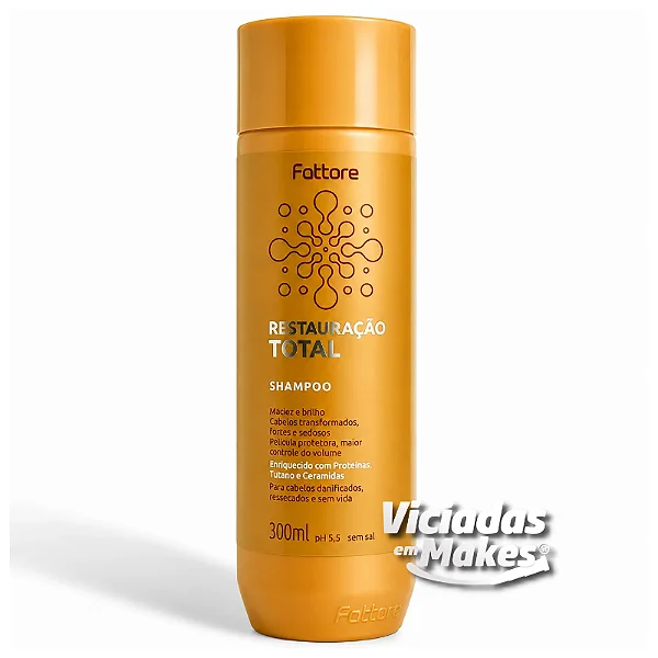 Shampoo Restauração Total Fattore 300g