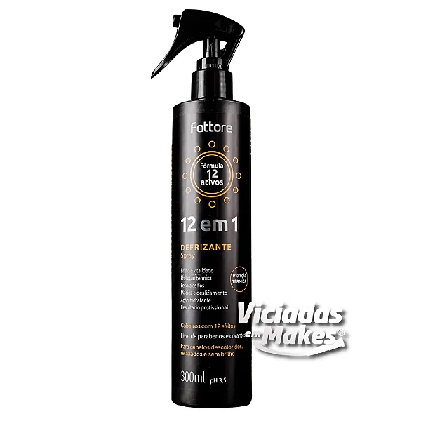 Defrizante Spray 12 em 1 Fattore 300ml