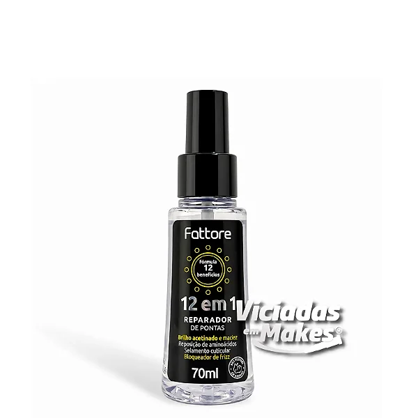 Reparador Pontas 12 em 1 Fattore 70ml