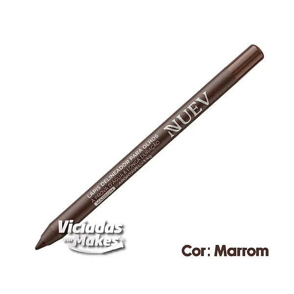 Lápis Delineador Marrom Nuev 1,4g