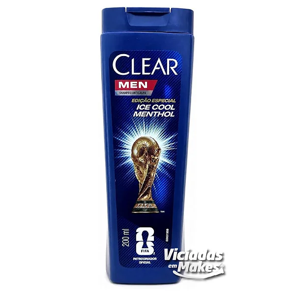 Shampoo Anticaspa Ice Cool Menthol Clear Men