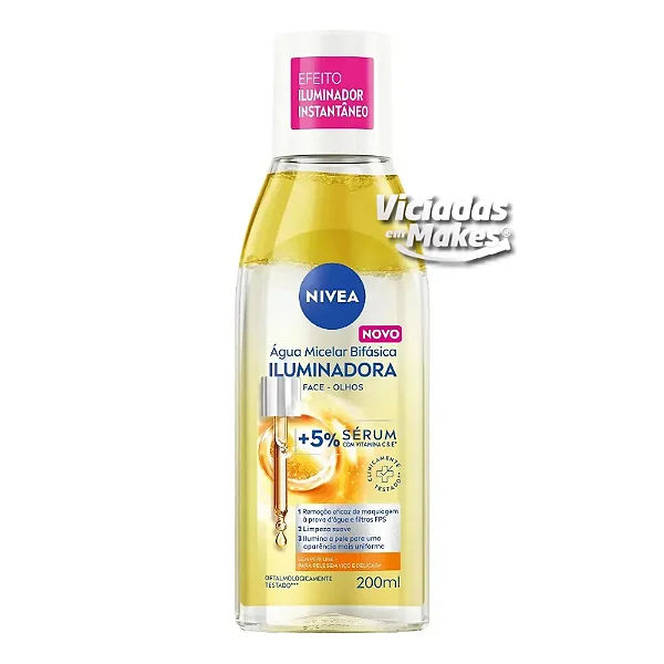 Água Micelar Bifásica Nivea 200ml