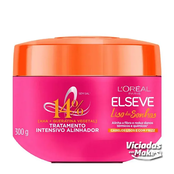 Creme de Tratamento Elseve Liso dos Sonhos 300g