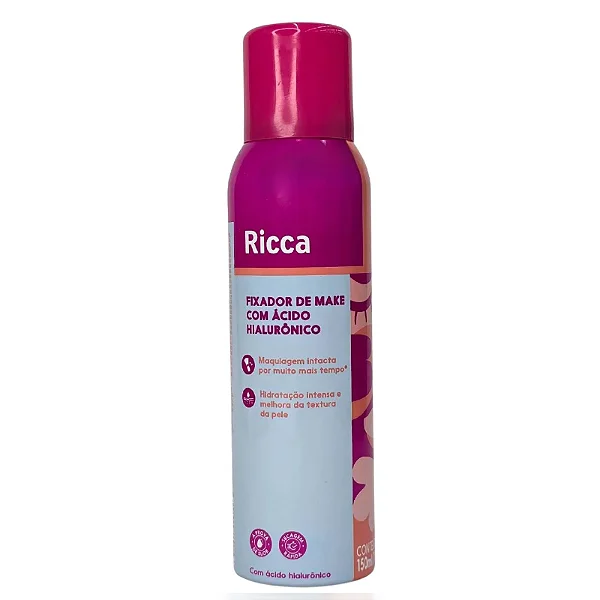 Fixador de Make Hialurônico Ricca 150ml