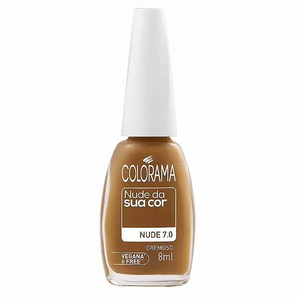 Esmalte Cremoso Nude da sua Cor Colorama 8ml