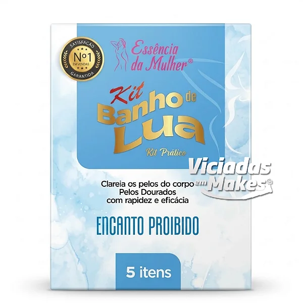 Kit Banho de Lua Encanto Proibido Essência da Mulher