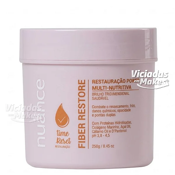 Máscara Fiber Restore Nuance 250g