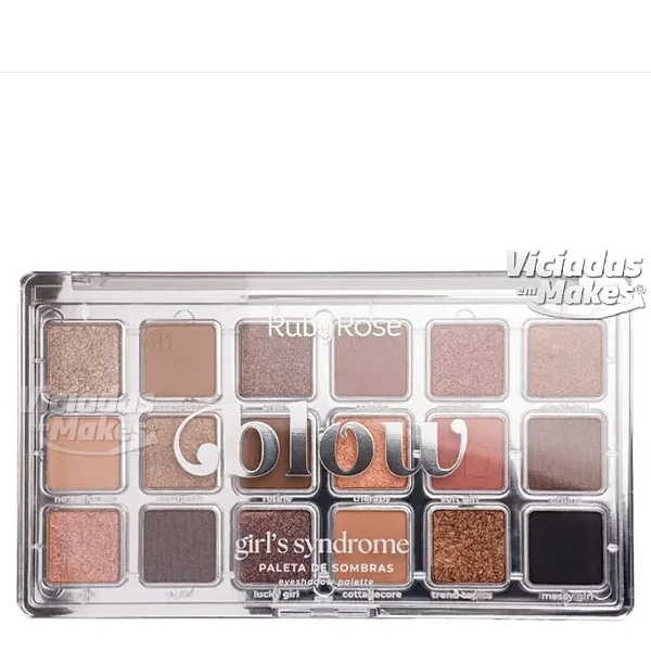 Paleta de Sombras Girls Syndrome Ruby Rose