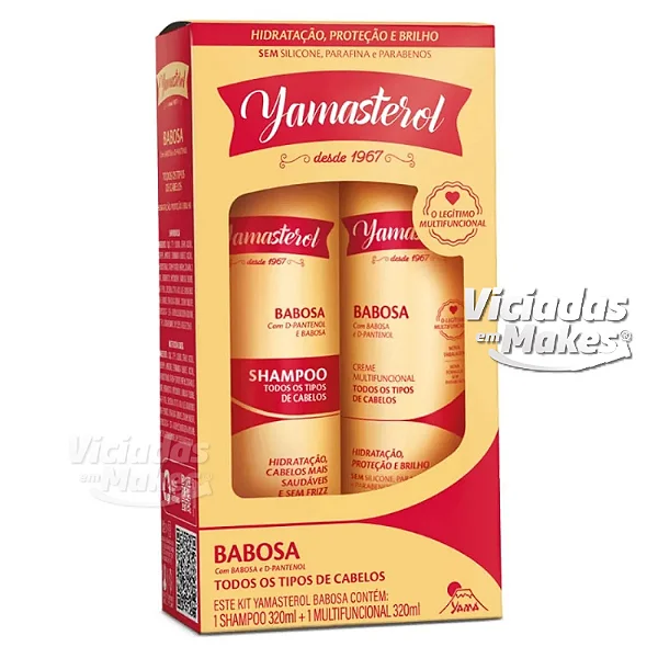 Kit Babosa e D-Pantenol Yamasterol