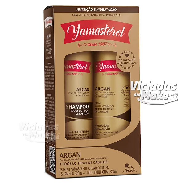 Kit Óleo de Argan Yamasterol
