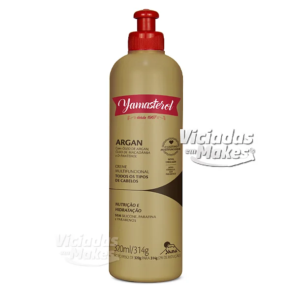 Creme Óleo de Argan Yamasterol 320ml