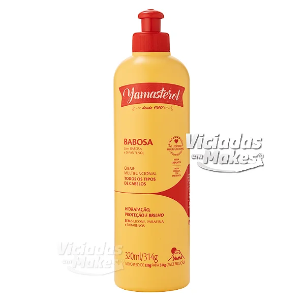 Creme Babosa e D-Pantenol Yamasterol 320ml