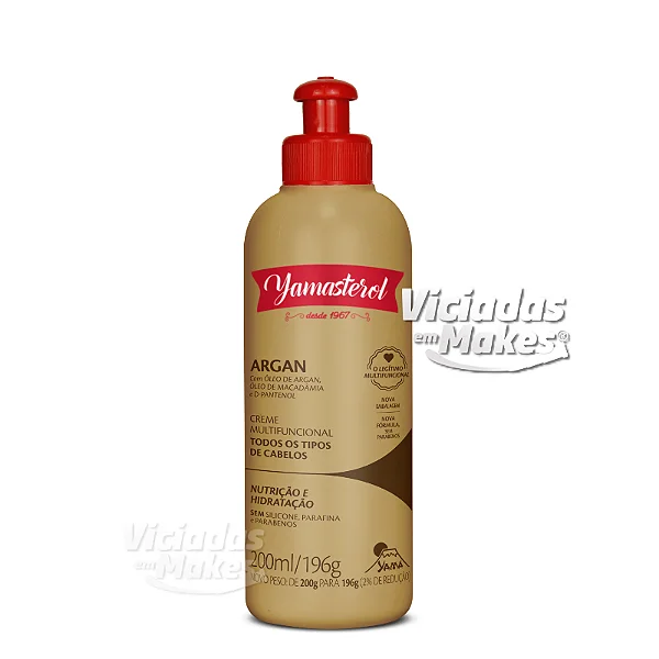 Creme Óleo de Argan Yamasterol 200ml