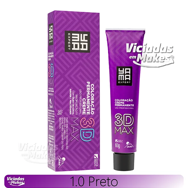 Coloração Permanente 1.0 Preto Yamá