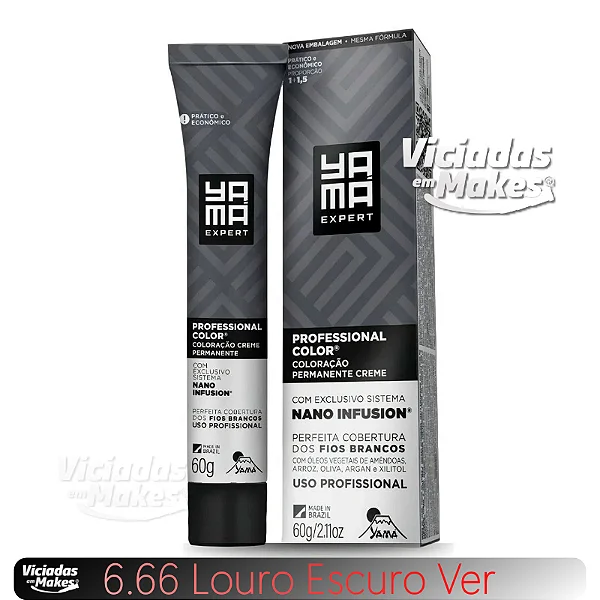 Coloração Nano Fusion 6.66 Louro Escuro Ver Yamá