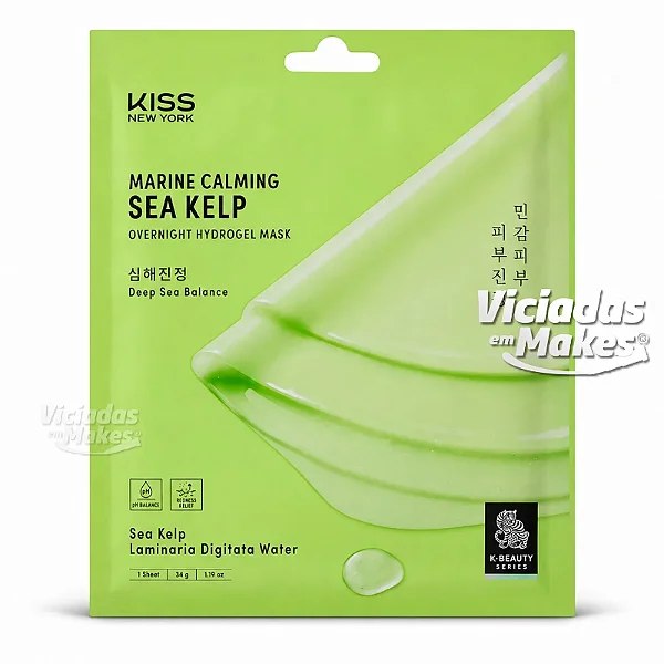Máscara Facial Gel Marine Calming Kiss New York