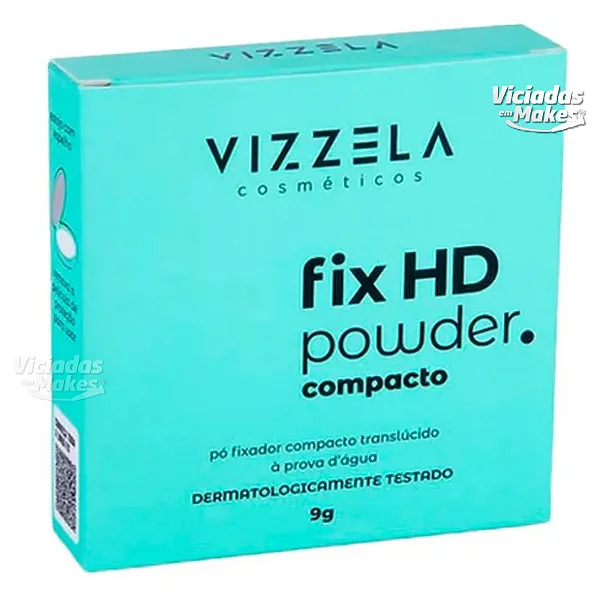Pó Fixador Translúcido Fix HD Vizzela 9g