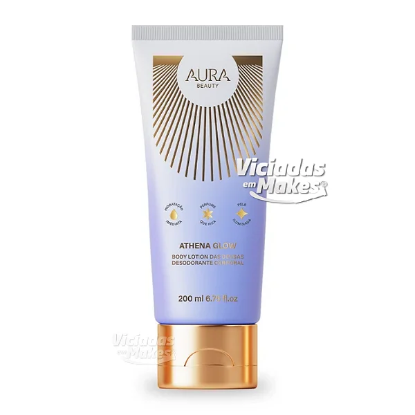 Body Loção Athena Glow Aura 250ml