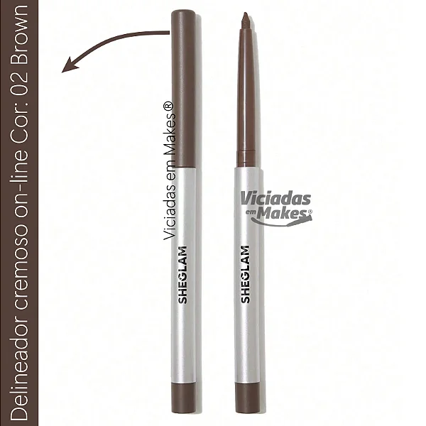 Delineador Brown Cremoso On-line Sheglam