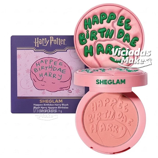 Blush Hoppe Birthdae Harry Sheglam Rosado