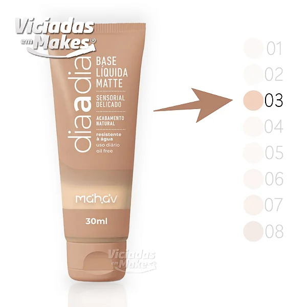 Base Mahav Cor 03 Dia a Dia 30ml