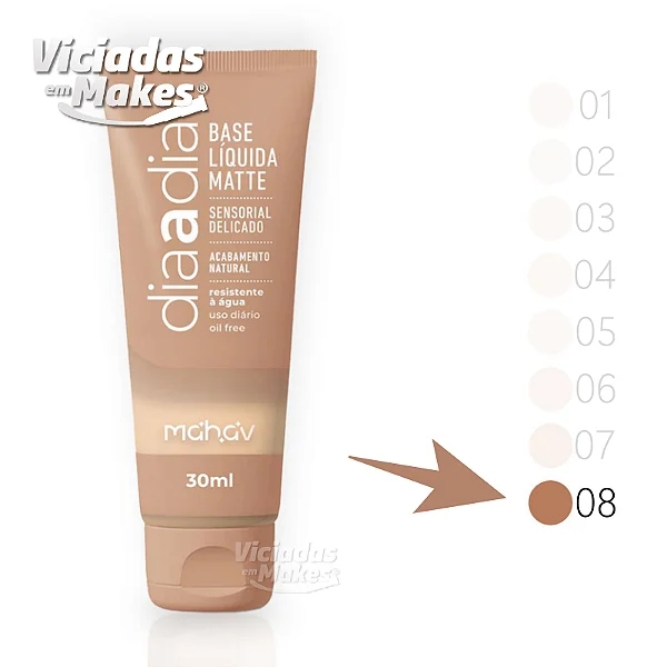 Base Mahav Cor 08 Dia a Dia 30ml