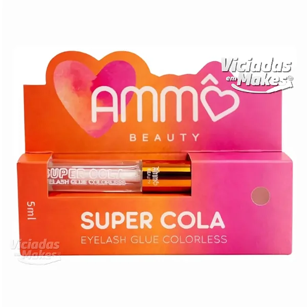 Super Cola para Cílios Ammô Beauty Incolor 5ml