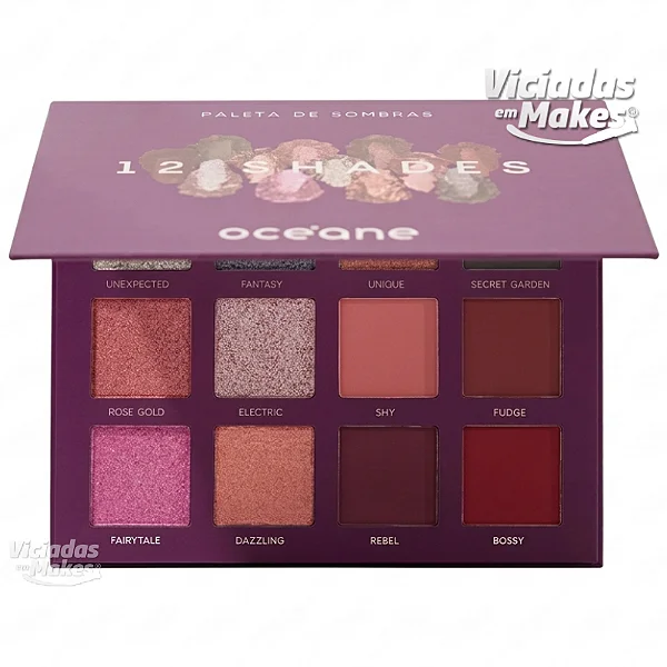 Paleta de Sombras 12 Shades Oceane 26.5g