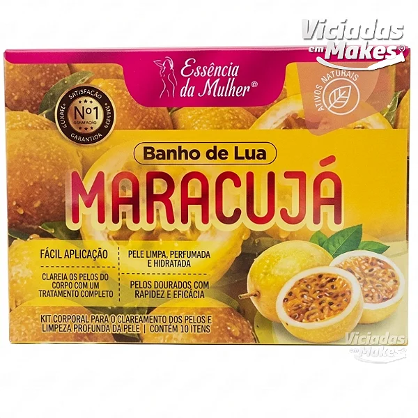Kit Banho de Lua Maracujá Essência da Mulher