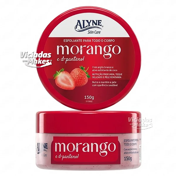 Esfoliante Corporal Morango Alyne 150g