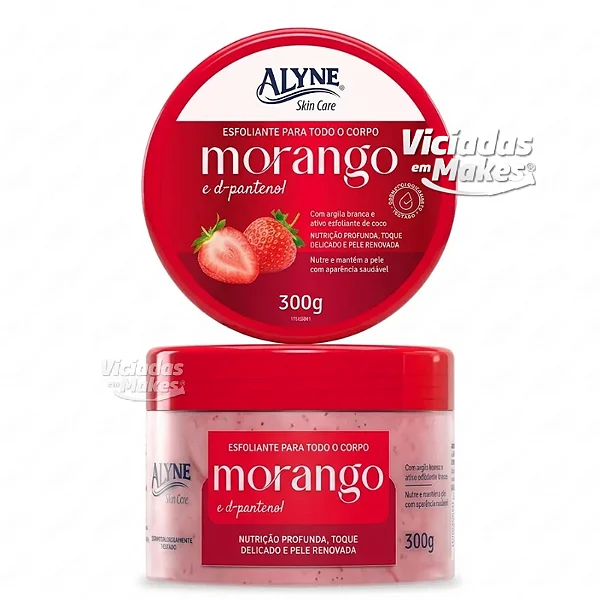 Esfoliante Corporal Morango Alyne 300g